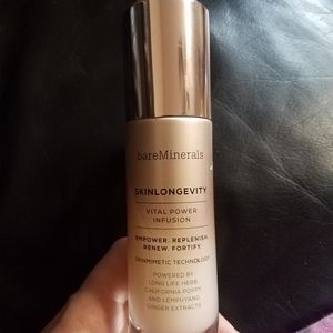 Bare minerals skin longevity.